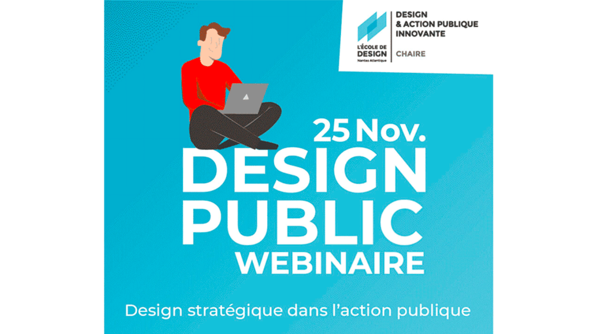 Webinaire 25 novembre Chaire Design & Action publique innovante