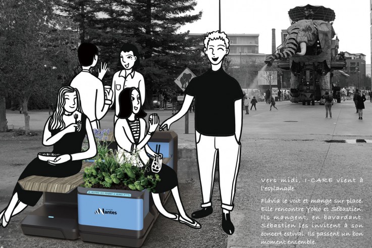 Le projet de Weina est aussi vecteur de convivialité au sein de la cité