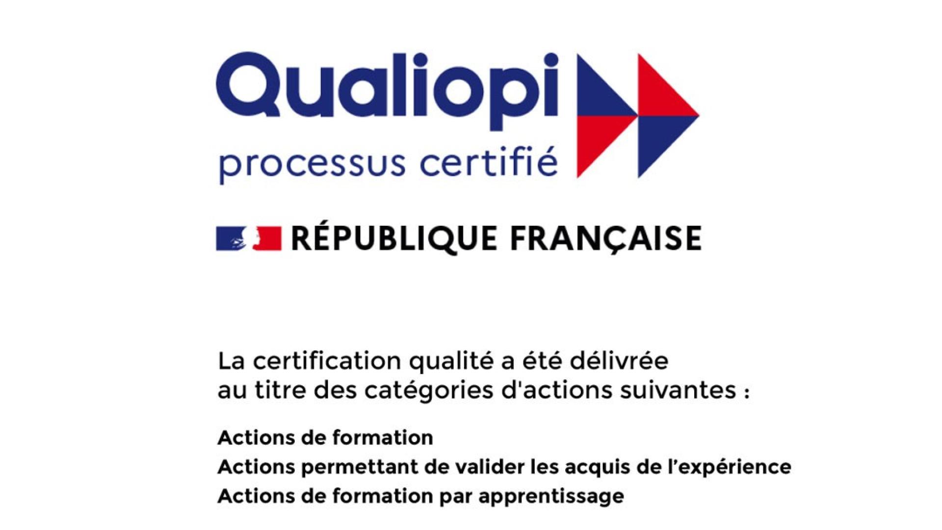 Certification Qualiopi