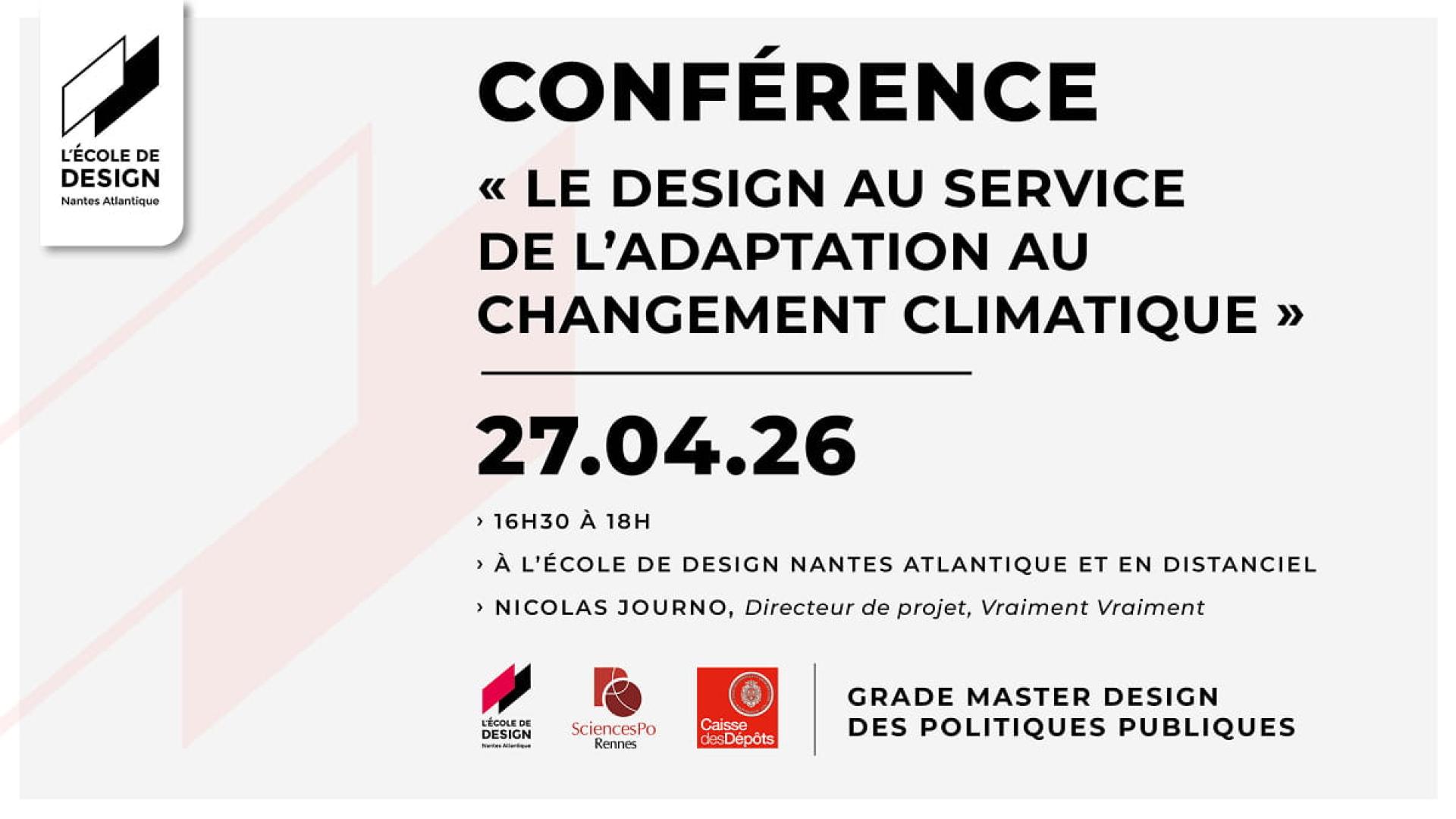 Design des politiques publiques, conférence de Nicolas Journo
