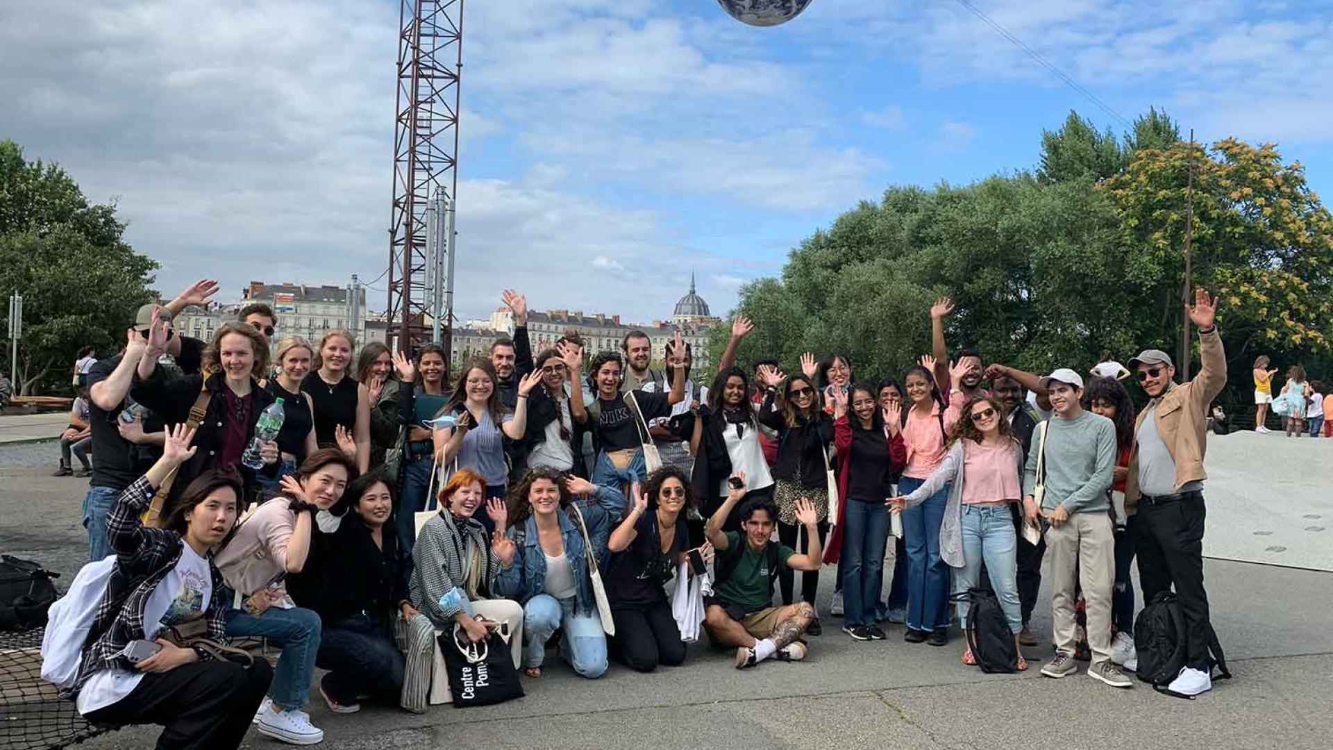 Return of international students hosted in Nantes