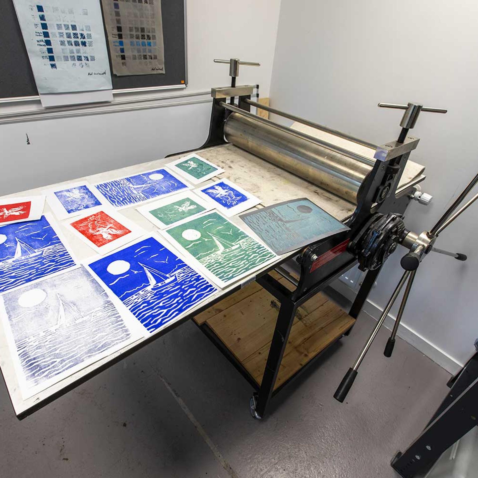 Atelier sérigraphie