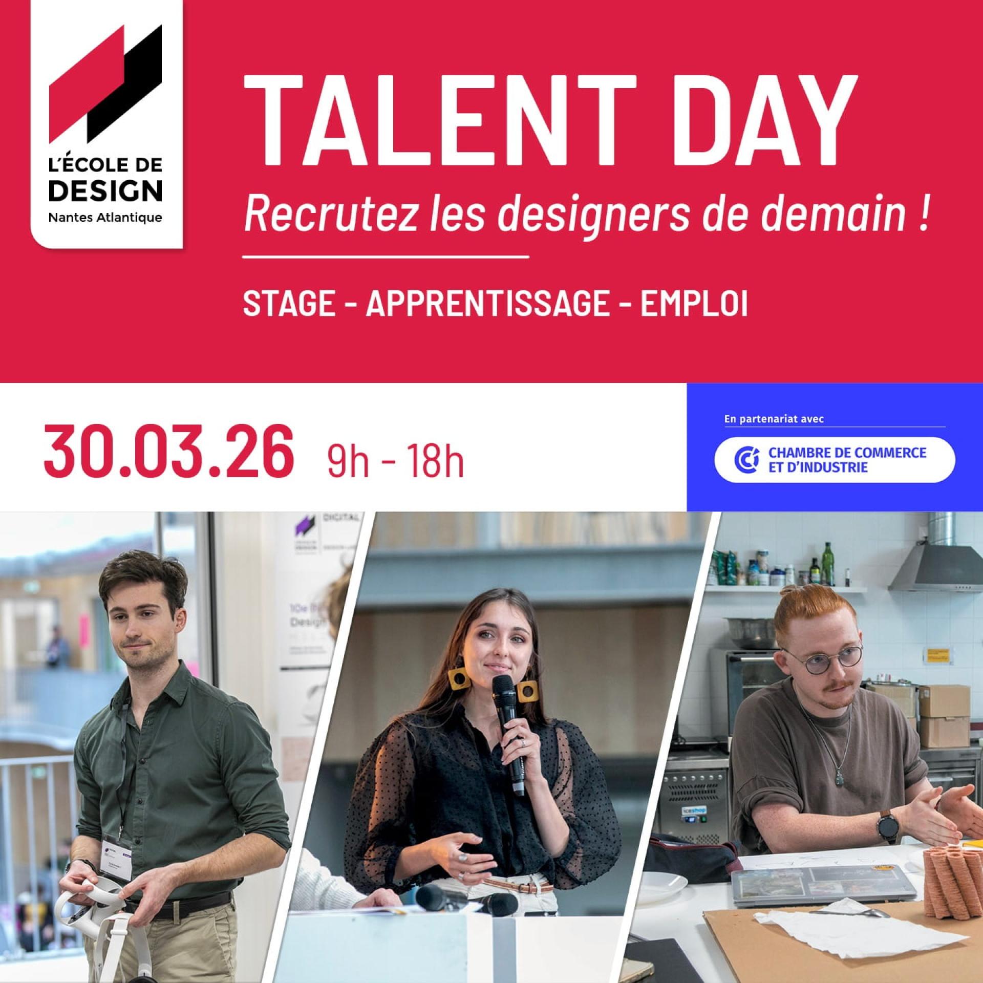 Talent Day, recrutez les designers de demain