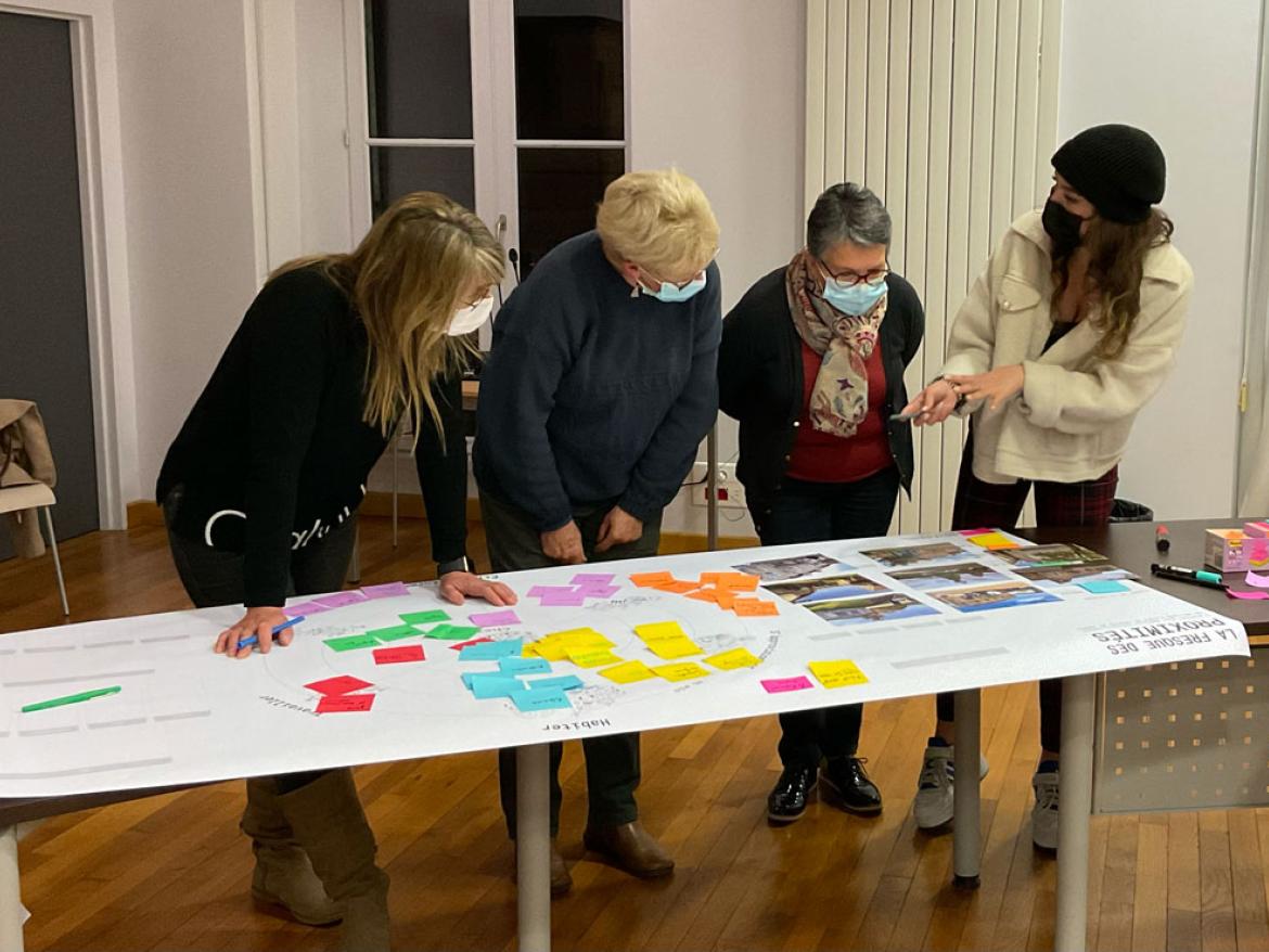 Travail avec les usagers - Brulon
