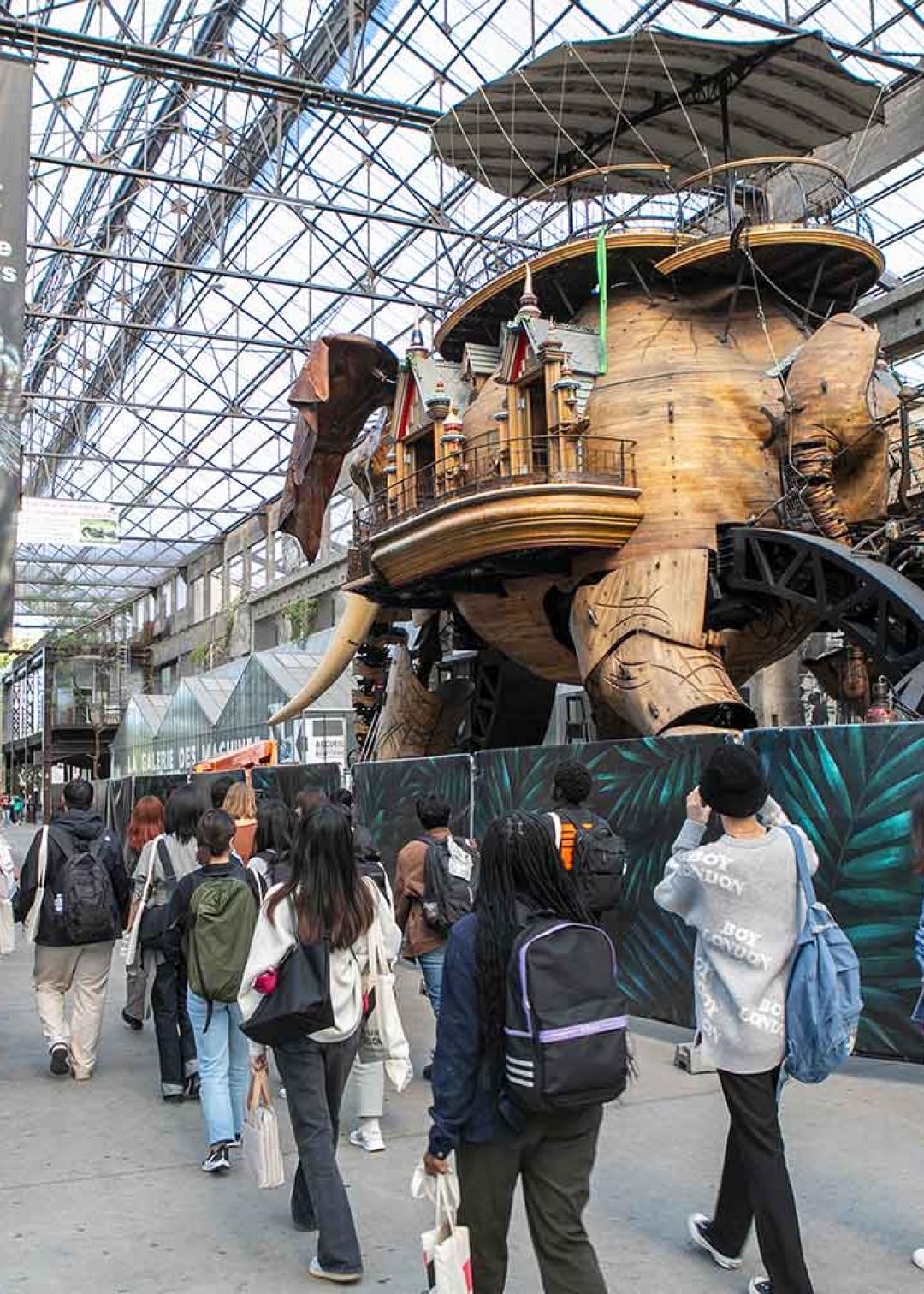 sous les nefs à Nantes