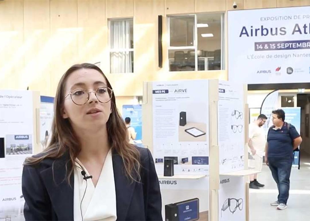 Léa Seill, étudiante au sein du Digital Design Lab