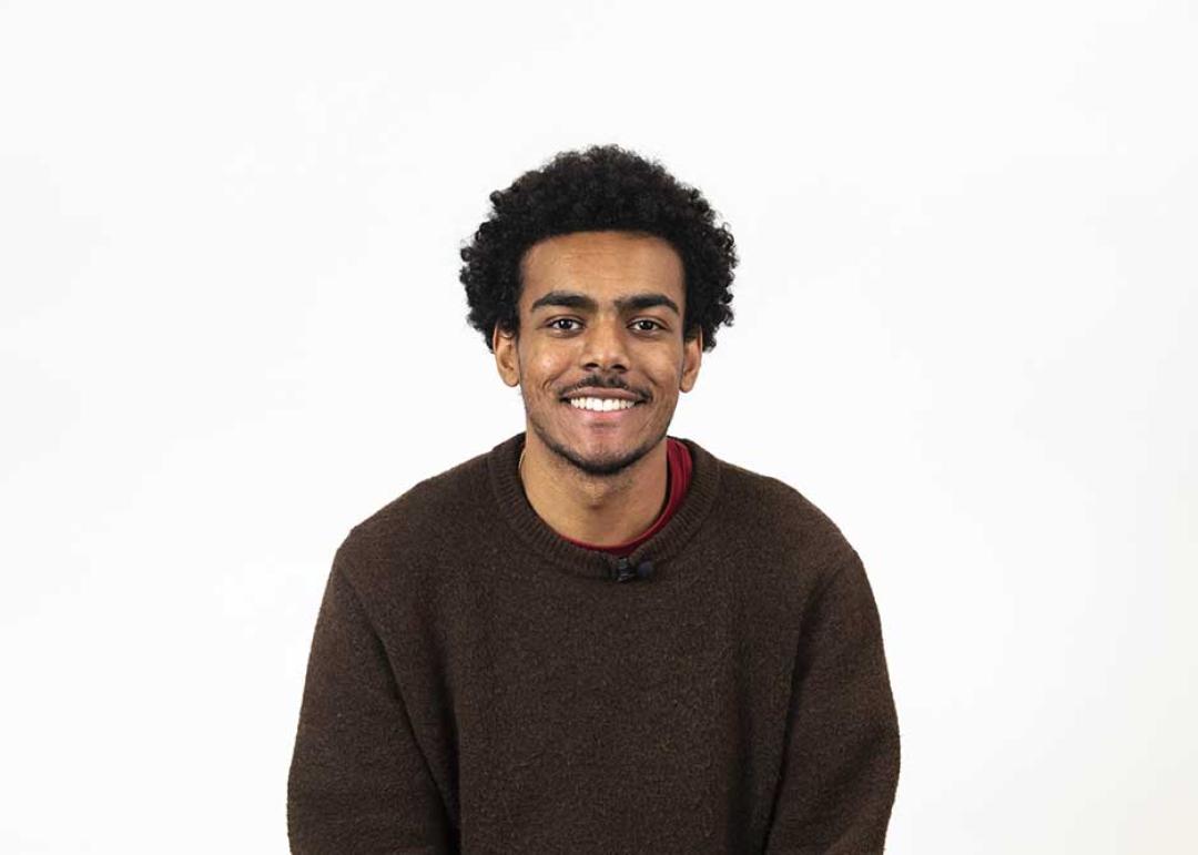 Ruggero Kitio, international student in the 'international design strategy' master's program 